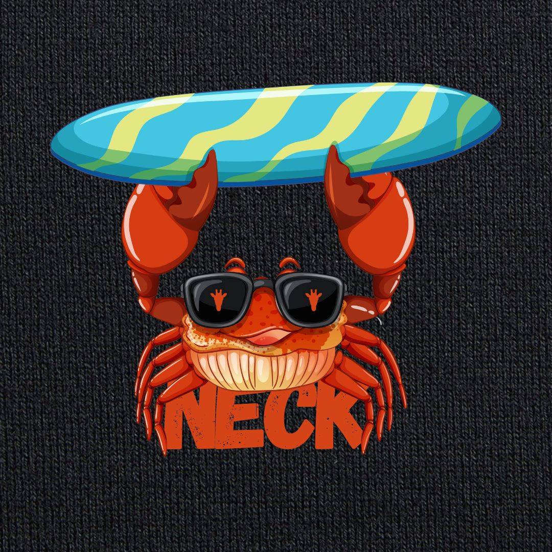 Camiseta Oversized Crab Preto