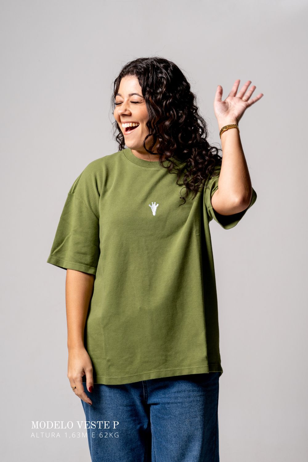 Camiseta Oversized Prime Verde