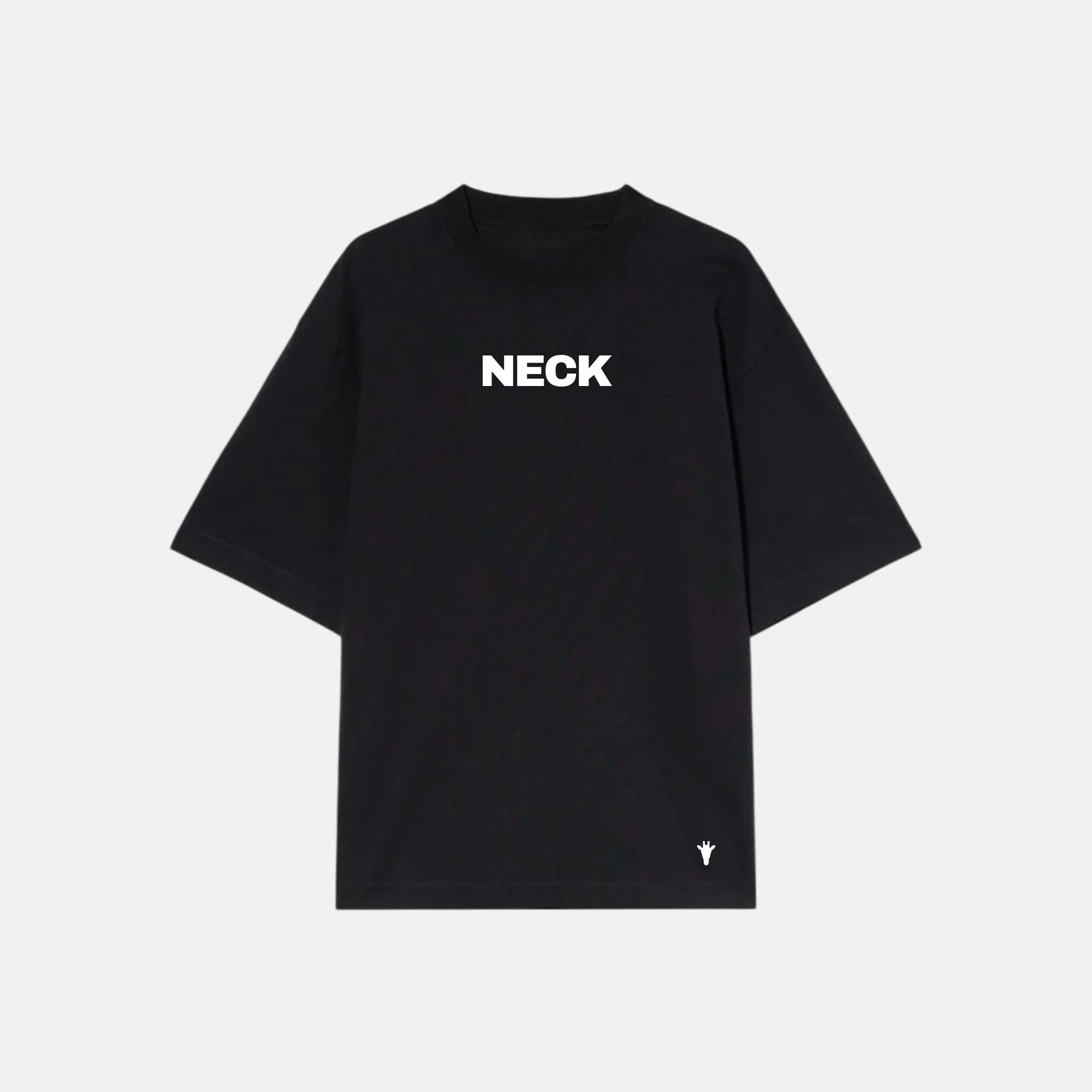 Camiseta Oversized Neck Preto