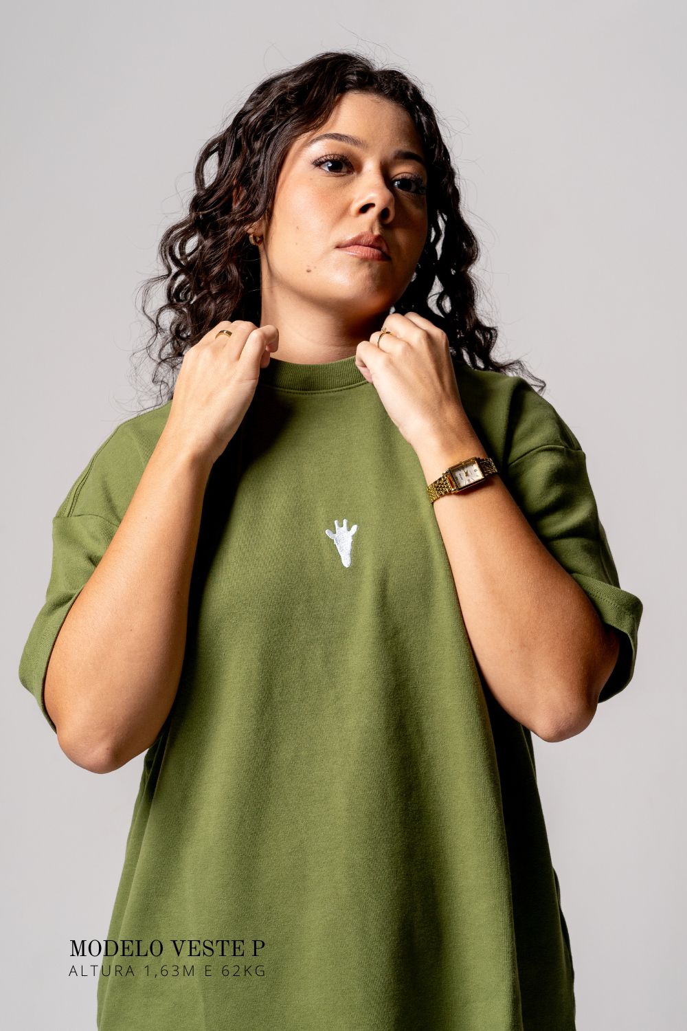 Camiseta Oversized Prime Verde
