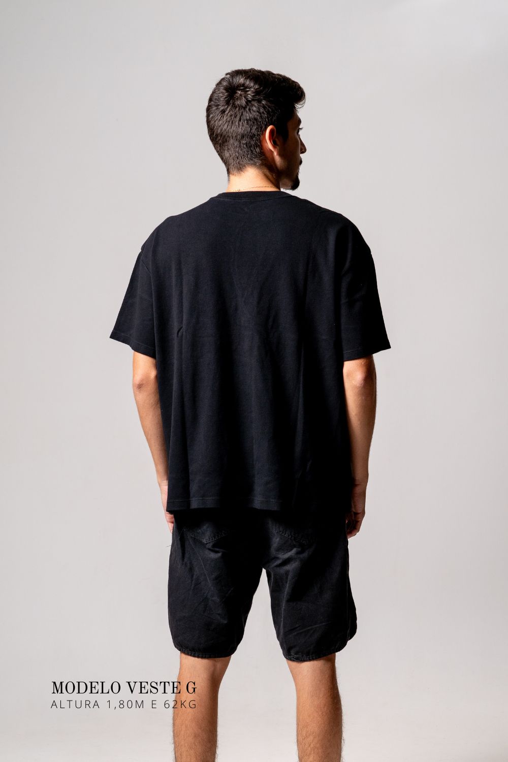 Camiseta Oversized Prime Preto