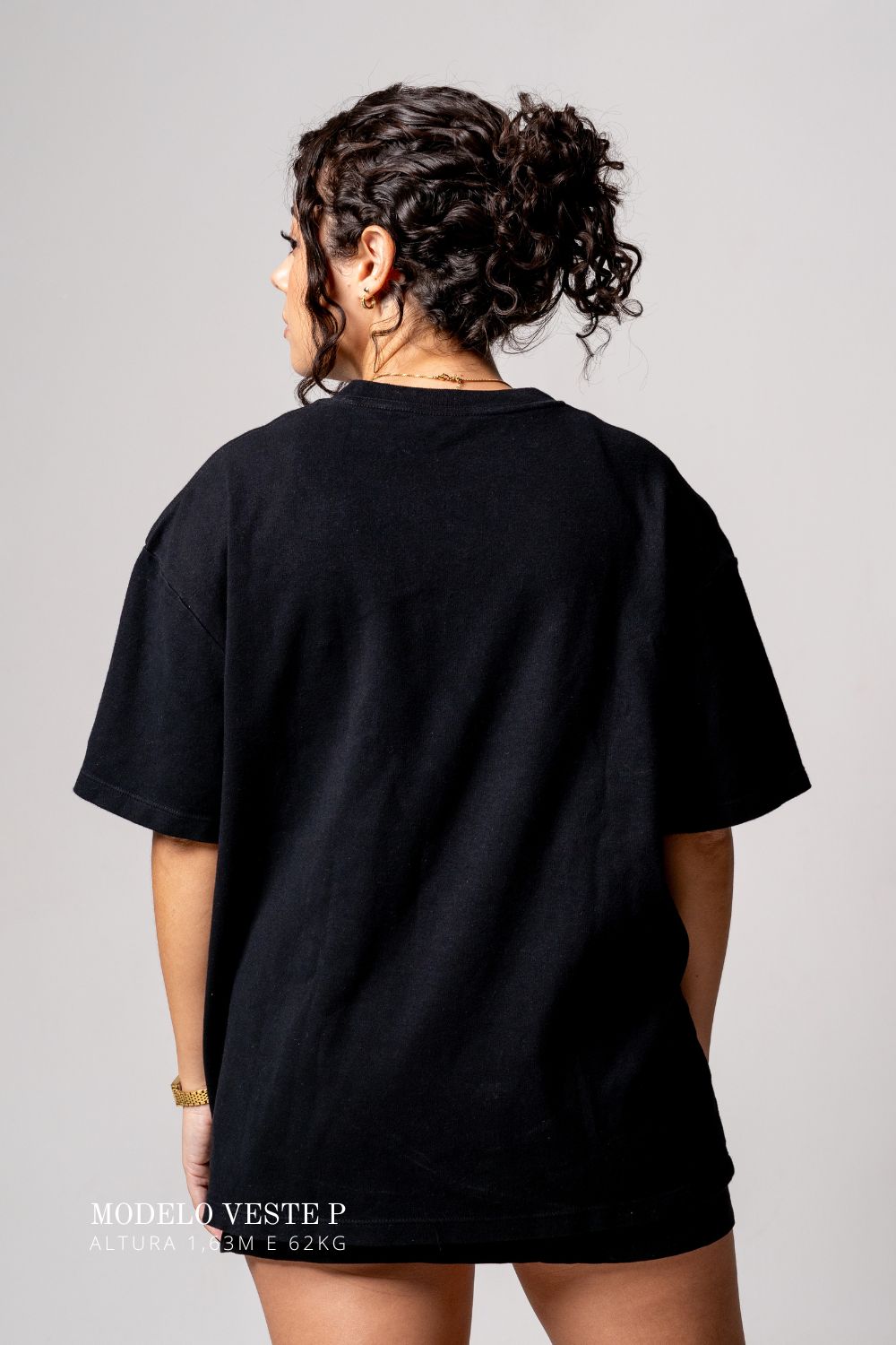 Camiseta Oversized Prime Preto