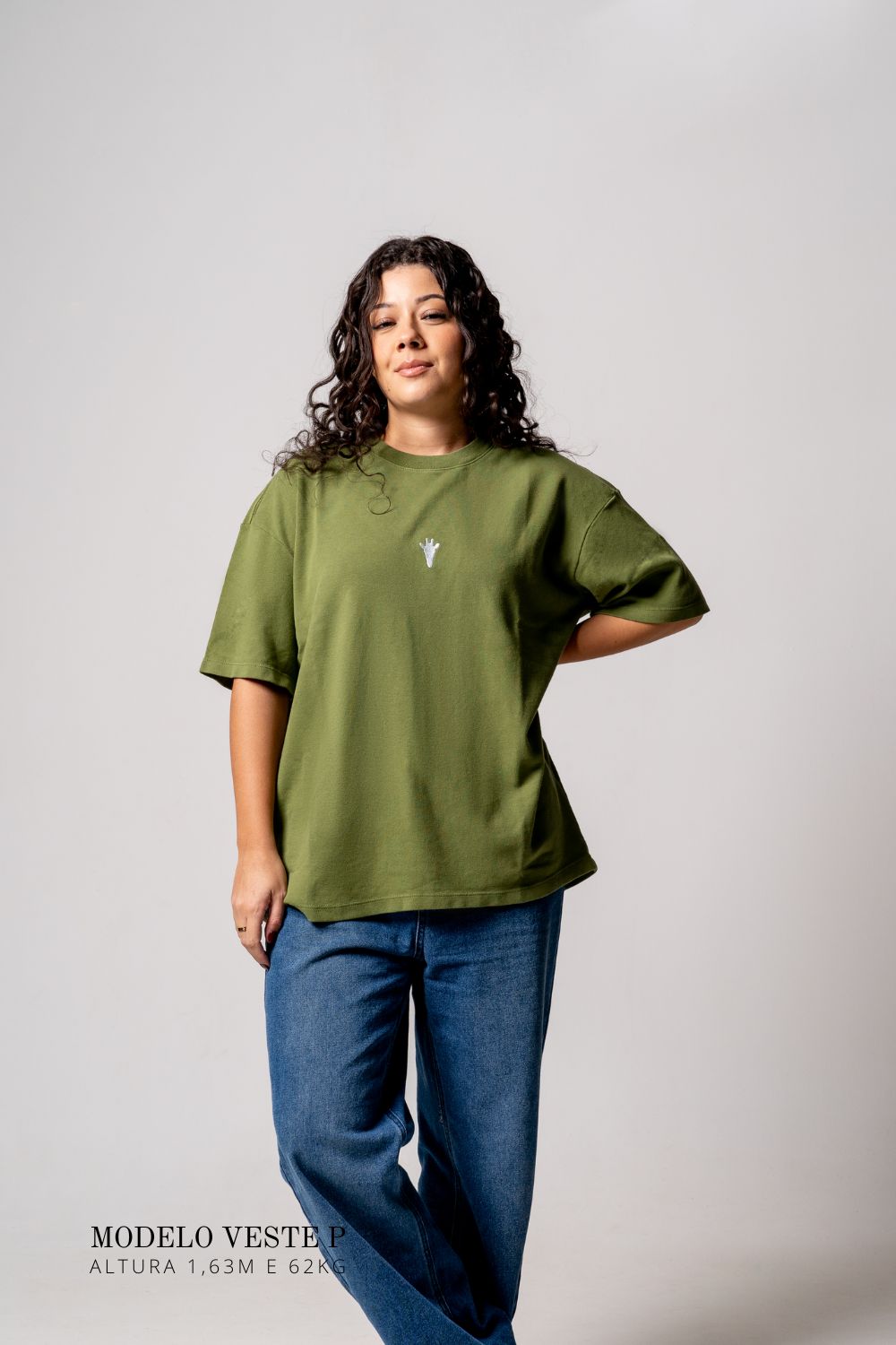 Camiseta Oversized Prime Verde