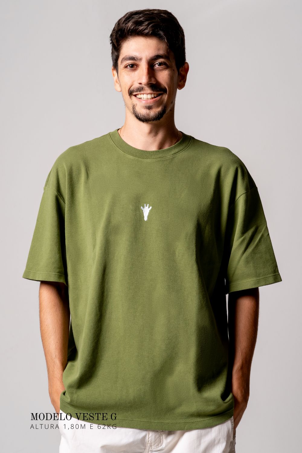 Camiseta Oversized Prime Verde