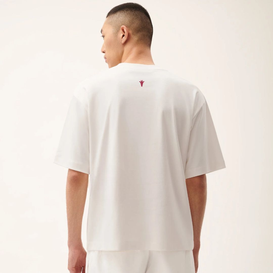 Camiseta Oversized Tiempo Off White
